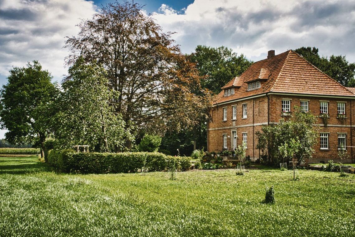 Bauernhof im Garten